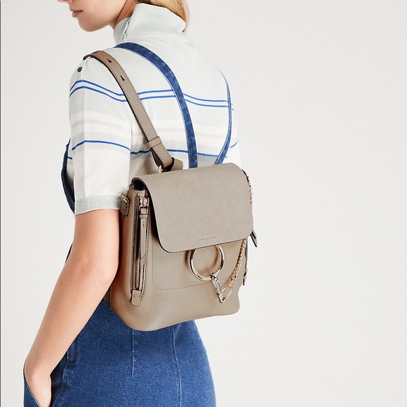 🎉SOLD🎉Chloe Faye Small Backpack in Motty Grey - Picture 5 of 5